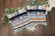 LR Home Destin 07346 Blue Tan Pillow