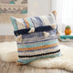 LR Home Destin 07346 Blue Tan Pillow