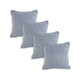 LR Home Insignia 07400 Navy White Pillow