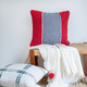 LR Home Cape Cod 07428 Red Blue Pillow