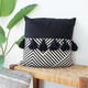 LR Home Elevate 07442 Black White Pillow