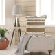 LR Home Homestead 07454 Beige White Pillow