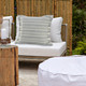 LR Home Atlantis 07590 Light Blue Pillow