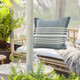 LR Home Atlantis 07592 Blue Pillow