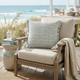 LR Home Atlantis 07594 Blue Green Pillow