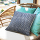 LR Home Insignia 07649 Blue Pillow