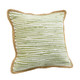 LR Home Riley 07763 Sweet Pea Green White Tan Pillow