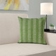 LR Home Jubilee 07819 Peridot Green White Pillow