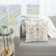 LR Home Andhome 08804 Light Gray  Multi Pillow