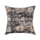 LR Home Taj 08898 Navy Blue Beige Pillow
