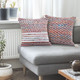 LR Home Chindi 7582 Multicolor White Pillow