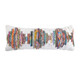 LR Home Chindi 7626 White Multicolor Pillow
