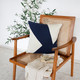 LR Home Stacy Garcia 8415 Navy Ivory Pillow