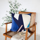LR Home Stacy Garcia 8419 Cobalt Blue Navy Pillow