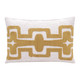 LR Home Stacy Garcia 8457 Ochre Ivory Pillow