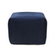 LR Home Zion 34033 Insignia Blue Pouf