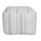 LR Home Altair 34045 Gray Pouf