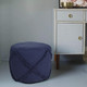 LR Home Revelation 34056 Navy Blue Pouf