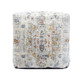 LR Home Vienna 34236 Light Gray Multi Pouf