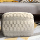 LR Home Morningside 99765 Cream Pouf