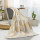 LR Home Kantha 80154 Beige Throw