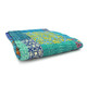 LR Home Kantha 80155 Blue Throw