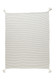 LR Home Insignia 80178 Gray Ivory Throw