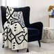 LR Home Avant-garde 80204 Black White Throw