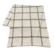 LR Home Lattice 80436 Ivory Brown Throw