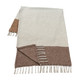 LR Home Lattice 80443 Ivory Orche Throw