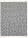 LR Home Denmark 81186 Blue Ivory Throw