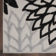 Nourison Aloha ALH05 Black White Rug