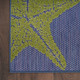 Nourison Aloha ALH28 Blue Multicolor Rug