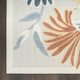 Nourison Aloha ALH33 Ivory Rose Rug