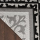 Nourison Aloha ALH34 Black White Rug