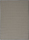 Nourison Courtyard COU01 Black White Rug