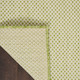 Nourison Courtyard COU01 Ivory Green Rug