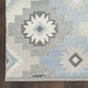 Nourison Copenhagen CPN01 Ivory Blue Rug