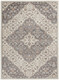 Nourison Elation ETN08 Ivory Grey Rug