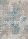 Nourison Karma KRM07 Ivory/Light Blue Rug