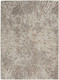 Nourison Glow MTL01 Grey Mocha Rug