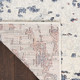 Nourison Motion MTT04 Ivory Blue Rug