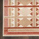 Nourison Nordic NRC06 Rust Rug