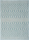 Nourison Positano POS02 Aqua Rug