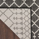 Nourison Positano POS02 Black Rug