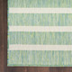 Nourison Positano POS03 Blue Green Ivory Rug