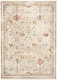 Nourison Pardis PRD01 Ivory Rust Rug