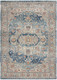 Nourison Quarry QUA11 Ivory Blue Rug