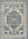 Nourison Quarry QUA18 Navy Ivory Rug
