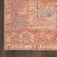 Nourison Vintage Washables VWS11 Coral Multicolor Rug